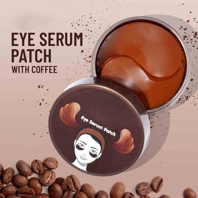 AFARAXIA Coffee Eye Patches For Dark Circles & Puffiness Reduction(60 g)