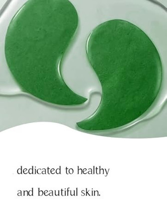 THTC Cooling Eye mask Moisturizing Eye patch remove dark circles (60 Patch avocado)(84 ml)