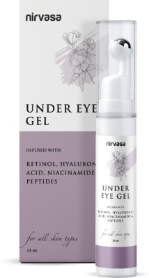 Nirvasa Under Eye Cream Gel For Reduce Dark Circles & Puffy Eyes | Wrinkles & Removal(15 ml)