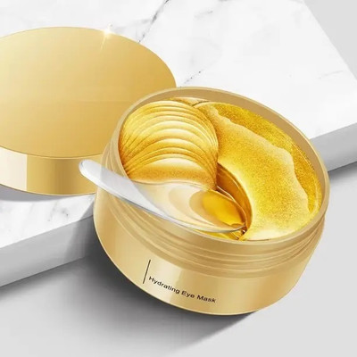 Gabbu Gold Moisturizing Eye Mask Remove Dark Circle Anti wrinkle Eye Pad Patches(84 g)