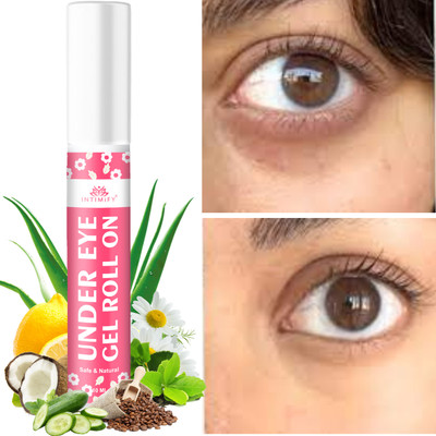 INTIMIFY Under Eye Roll-On for Dark Circle, Puffiness & Fine Lines, Moisturizes the Skin(10 ml)