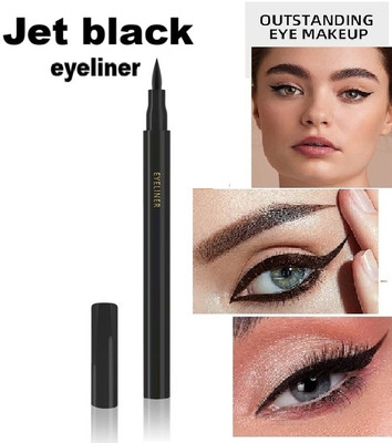 DARVING Eyeliner Intense Pigment Smudge & Waterproof black Color Pen 3 g(BLACK)
