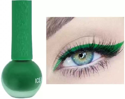 ADJD New Smudge proof Ice Matte Royal Blue Liquid Eyeliner 3.5 g(green)