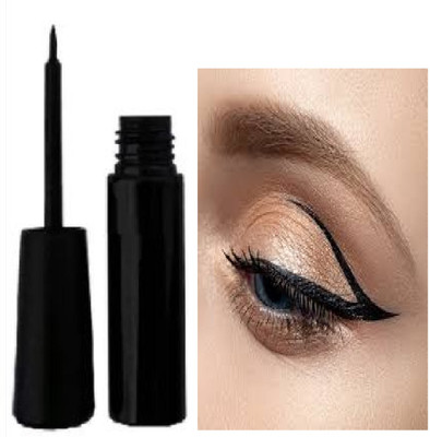 Luipui trending long lasting black matte eye liner pack of 1 5 ml(black)
