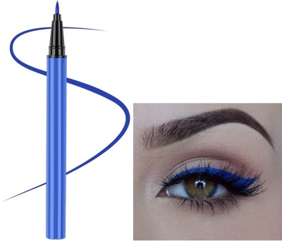 ADJD Charming Eyes Liquid Eye Liner Smudge Proof Sketch Pen Blue 1.5 g(BLUE)