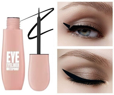 Libline Glossy Finish - Smudge Proof Eye Makeup Eye Liner 10 ml(BLACK)