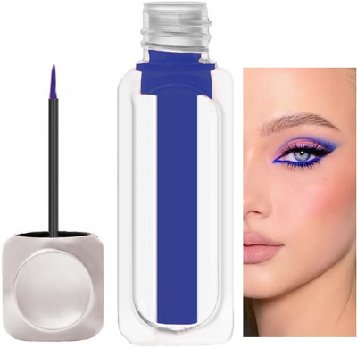 manasona Water Proof | Smudge Proof | Long Lasting Liquid Color Eyeliner 3.5 g(Blue)