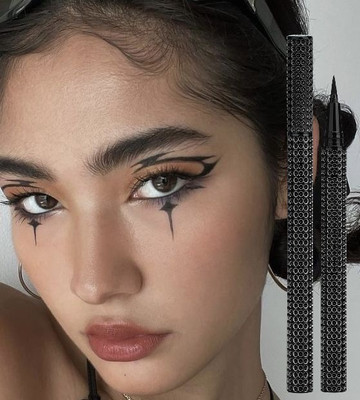 Yuency Ultra Fine Smudge and Water Proof Sketch Eyeliner 0.35 g(BLACK)