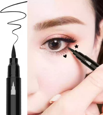 SHENYCOLORS NEW 2 IN 1 EYELINER STAMP super Eyeliner With Star Pattern 10 g(BLACK)