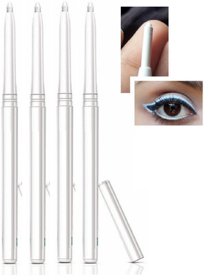 GFSU - GO FOR SOMETHING UNIQUE 4pc Long Lasting 2 in 1 Liner/Kajal 6 g(White)