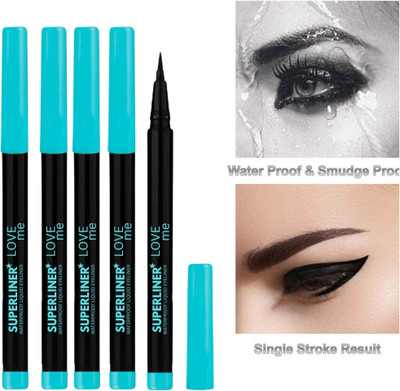BLUST&FAMME Waterproof And Long Wearing Bold Pen Eyeliner 1 c 1 ml(Black)