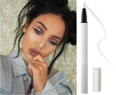BLUEMERMAID MATTE LOOK WHITE SKETCH EYELINER FOR SMOKEY EYE MAKEUP 2 g(WHITE)