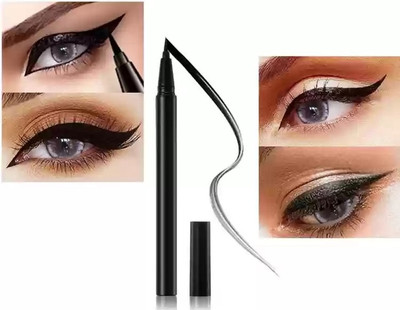 THTC Black Eye liner Pen Matte Waterproof Eyeliner 1.5 ml(black)