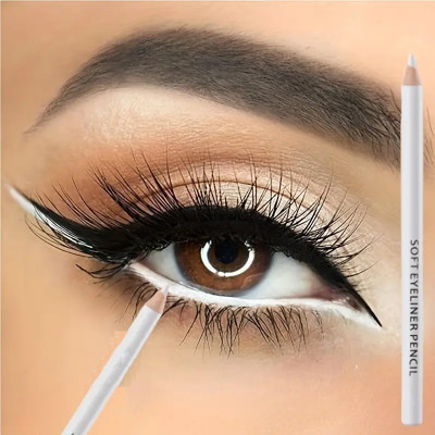 GULGLOW99 Intense Pigmentation |Smudge & Water Proof |Ultra Fine Tip Kajal 2 g(WHITE)