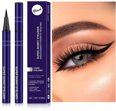 THTC Long-lasting Eyeliners, Don’t Smudge Or Flake 1.5 ml(Black)