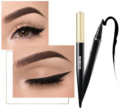 REIMICHI New diamond Glitter Eyeliner Pencil Long Wear Flash Shimmer Eye Liner Pen 1.5 g(Black)