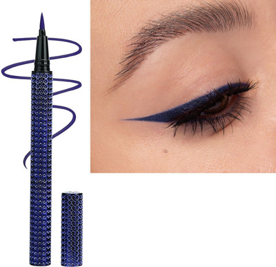 GULGLOW99 Sketch Pen Smudge Proof Eyeliner - Matte Finish, Light Weight, Water Resistant 0.35 g(BLUE)