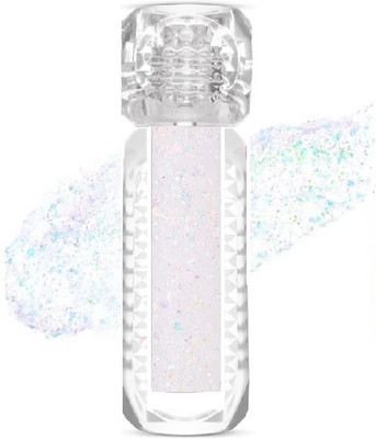 FLORERO Shimmer White Liquid Glitter Eyeliner 3.5 ml(white)