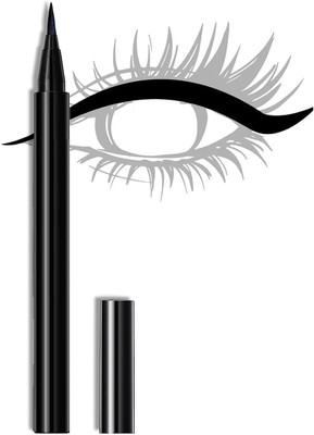 NADJA 24hr BLACK SKETCH LINER SWEAT PROOF AND LONG LASTING 2 ml(black)