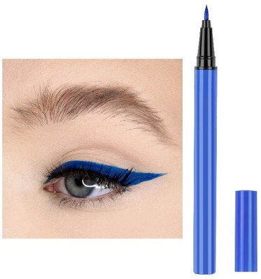 BLUEMERMAID SMUDGE PROOF MATTE SKETCH EYELINER BLUE COLOR 2 ml(BLUE)