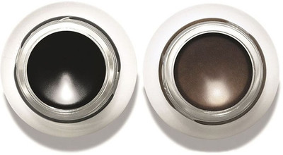 nn BROWN WITH BLACK NEW GEL EYELINER EASY TO USE PERFECT PACK OF 2 6 g(Multicolor)