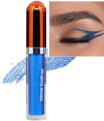 Arcanuy Smudge Proof Long Lasting Glitter Eyeliner 5.5 ml(blue)