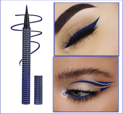 DARVING Water Proof | Smudge Proof | Long Lasting Liquid pen Eyeliner 0.35 ml(blue)