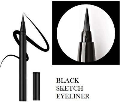 BLUEMERMAID COLOR BLACK SKETCH EYELINER SMUDGE PROOF 2 g(BLACK)