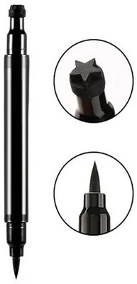 GFSU - GO FOR SOMETHING UNIQUE Waterproof with Makeup Star Shape Stamp Eyeliner For Eyes 2.5 ml(jet black)