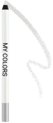 My Colors White Eyeliner Pencil Professional Highlighter Waterproof Long Lasting 1.8 g(1.8G White)