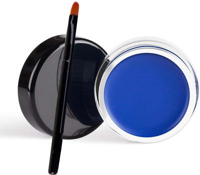EVERERIN Long Lasting Waterproof Matte Gel Eyeliner With Brush 5 g(Matte Blue)
