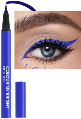 FLORERO Liquid Eyeliner Long Lasting Makeup 3 g(blue)