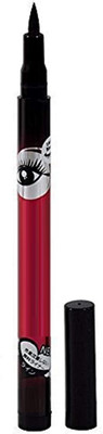 Maryville perfect new jet black eye liner easy to use perfect pack of 1 3 ml(black)