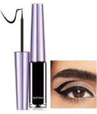 Luipui best long lasting black eye liner pack of 1 8 ml(BLACK)