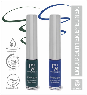 HIGHLIGHT NAILS HN-EL1-CB (EL1-01 ) ( EL1-02) 6 ml(ARABIAN GREEN::AZURE BLUE)