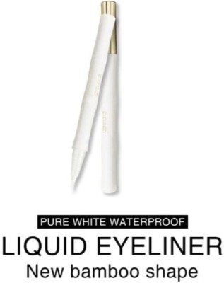 GABBU White color liquid eyeliner pen eyeliner waterproof, non transfer 1.5 ml(WHITE)