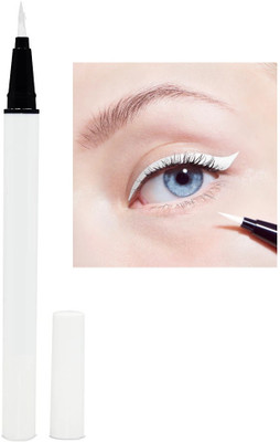 Arcanuy Sketch Pen eye liner white Long Lasting Smudge Proof 3 g(white)