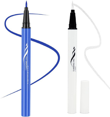 YAWI DAILY BASE USE COMBO SKETCH LINER FOR WATER PROOF 10 g(WHITE, BLUE)