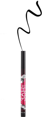nn water proof new matte pen eyeliner easy to use pack of 1 2 ml(BLACK)
