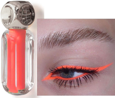 Emijun Matte Finish Smudge Proof All Day Wear Longlasting Eye Linner 3.5 g(neon orange)