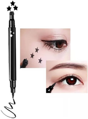 THTC 2 IN 1 GEL EYELINER AND STAR SHAPE 2 g(Black)