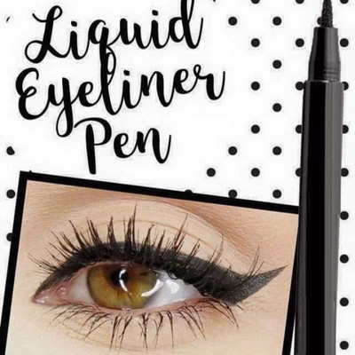 AMOSFIA Waterproof Liquid Coloured Pen Sketch Eyeliner 2.5 g(BLACK)