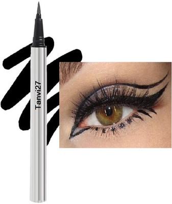 tanvi27 New Lightweight, Quick Drying Formula Black Eyeliner Pen Combo 2 g(Black)
