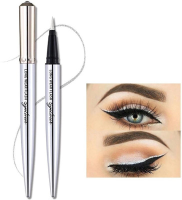 GFSU - GO FOR SOMETHING UNIQUE SLIVER SHINY DIAMOND LIQUID EYE LINER WATERPROOF 1.5 g(silver)