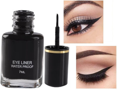 Wonholli Matte Finish & Waterproof Eyeliner 7 ml(BLACK)