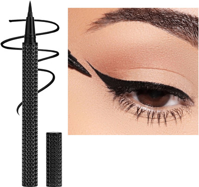 GULGLOW99 Smudge Proof Pen Eyeliner Intense Color Payoff Black 0.35 g(JET BLACK)