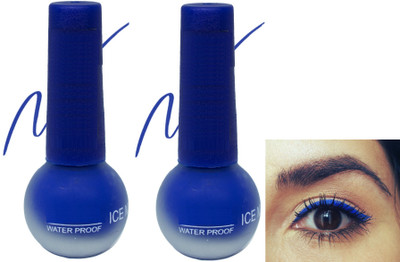 ADJD Matte Liquid Eyeliner Quick Drying Blue 24Hr Long Lasting 7.2 ml(BLUE)