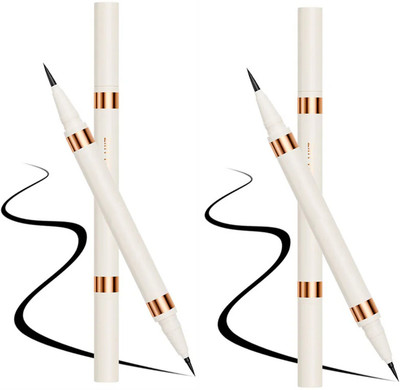 ADJD Combo 2-In-1 HD Matte Eyeliner - Precision Perfection In Every Stroke 3 ml(BLACK)