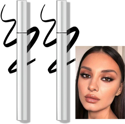 REIMICHI Liquid Eyeliner Pen Black Matte Black COMBO 2.4 g(BLACK)