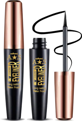 adbeni Liquid Eyeliner | Long-Lasting, Smudge-Proof & Precision Application 6 g(Black)